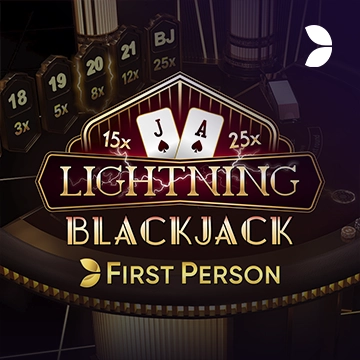 First Person Lightning Blackjack - FOXYBET77